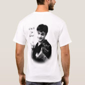 私は揺れます Tシャツ (裏面)