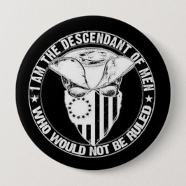 私は支配されない人の子孫だ 缶バッジ