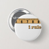 私は支配します 缶バッジ (正面&裏面)