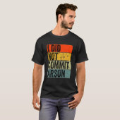 私は放火しなかった5 Tシャツ (正面フル)