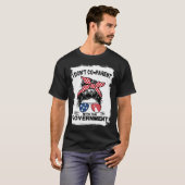 私は政府と協力しない – ヴィンテージ Tシャツ (正面フル)