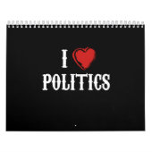 私は政治が好きです カレンダー (カバー)