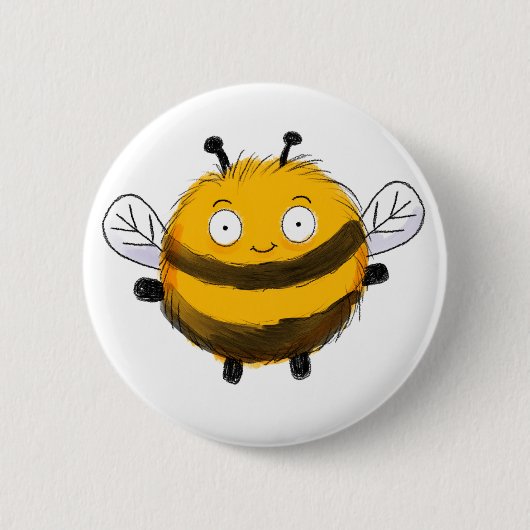 私は敏感で私に優しい 缶バッジ (正面)