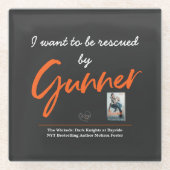 私は救われたい – Wicked 熱狂する Love Coaster ガラスコースター (正面)