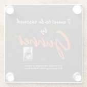 私は救われたい – Wicked 熱狂する Love Coaster ガラスコースター (裏面)