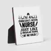 私は救急室の看護師です フォトプラーク (正面)