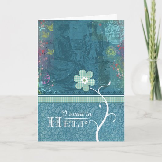 私は救済したいと思います カード (正面)