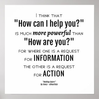 私は救済どうする – 引用文 ポスター