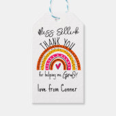 私は救済ギフトラベルを育てる ギフトタグ (正面)