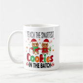 私は教えクッキーだ。先生クリスマス コーヒーマグカップ (左)