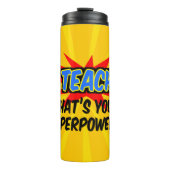 私は教えスーパーパワースーパーヒーロー先生とは タンブラー (正面)