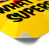 私は教えスーパーパワースーパーヒーロー先生とは ポスター (角)