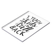 私は教え子供に話し戻す ノートブック (左側)