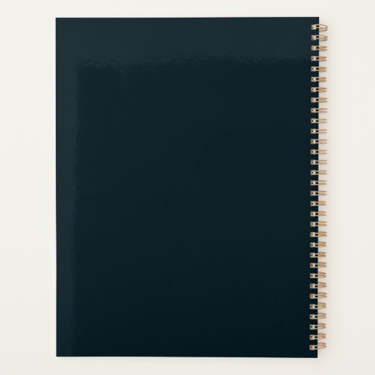 私は教え小さな人間が芸術の先生を描カスタムく プランナー手帳 (裏面)