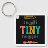 私は教え小さな人間 キーホルダー (正面)