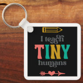 私は教え小さな人間 キーホルダー (正面)