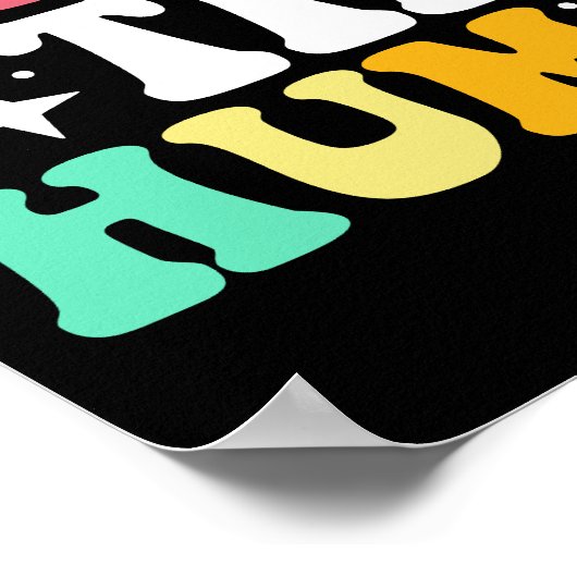 私は教え最もかわいい人間のおもしろい先生 ポスター (角)