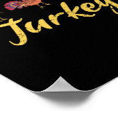 私は教え最も可愛い七面鳥の学校 ポスター (角)