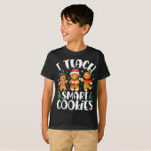 私は教え頭が切れるCookieクリスマス先生可愛いジンジ Tシャツ (正面フル)