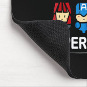 私は教え5年生スーパーヒーローCkから学校先生 マウスパッド (コーナー)