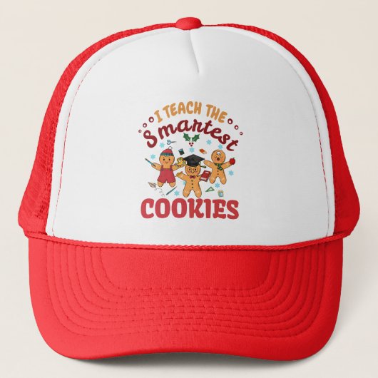 私は教えCookieのクリスマス先生 キャップ (正面)