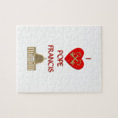 私は教皇フランシスが大好き ジグソーパズル (横)