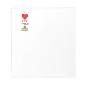 私は教皇フランシスが大好き ノートパッド (正面)