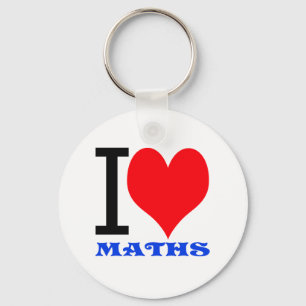 私は数学が大好きだ キーホルダー