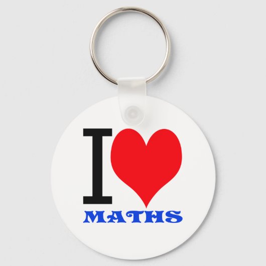 私は数学が大好きだ キーホルダー (正面)