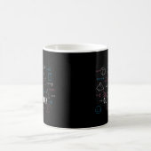 私は数学が得意だ コーヒーマグカップ (中央)