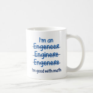 私は数学が得意だ コーヒーマグカップ