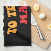 私は数学が良い日教えだ キッチンタオル (四つ折り)