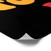 私は数学が良い日教えだ ポスター (角)