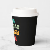 私は数学が良い日教えだ 紙コップ (左)