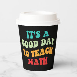 私は数学が良い日教えだ 紙コップ