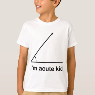 私は数学のオタクのための激しい子供です Tシャツ