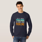 私は数学の先生 Tシャツ (正面フル)