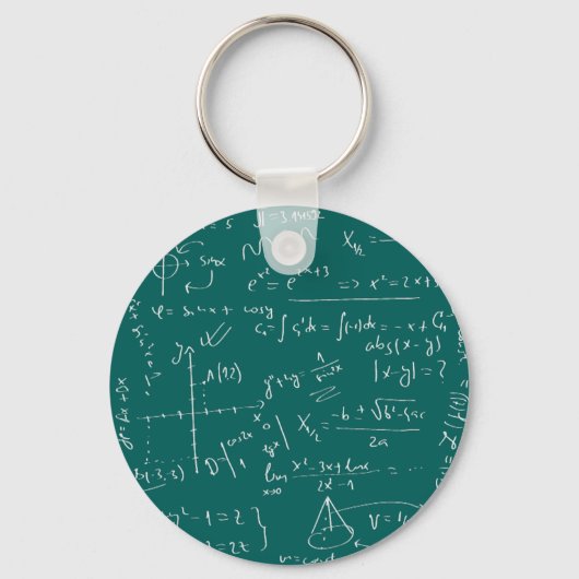 私は数学の勉強をする キーホルダー (正面)