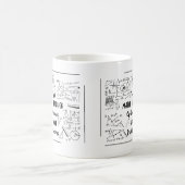 私は数学の教師です当然私が問題を有する コーヒーマグカップ (中央)