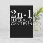 私は数学の数学先生もできない サンキューカード (スタンド正面)