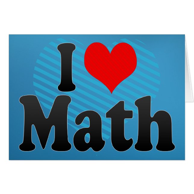 私は数学を愛します (正面横)