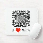 私は数学を愛します マウスパッド (マウス)