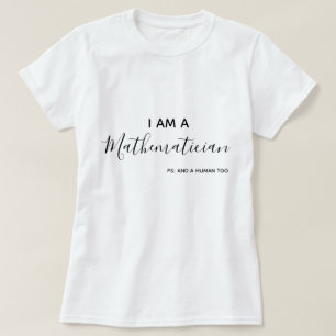 私は数学者のTシャツです Tシャツ