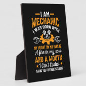 私は整備士です フォトプラーク (側面)