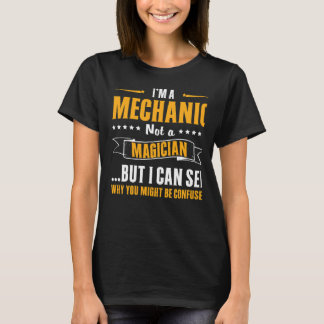 私は整備士ではないマジシャンのシャツ整備士スウェア Tシャツ