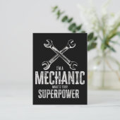 私は整備士よ超大国は何だおもしろい ポストカード (スタンド正面)