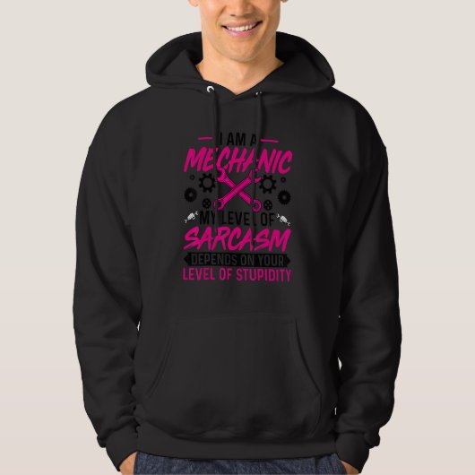 私は整備士私の皮肉のレベル整備士マチニ パーカ (正面)