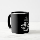 私は整備士 おもしろい マグカップ (正面左)