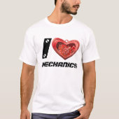 私は整備士 Tシャツ (正面)