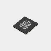 私は整備士Mekanic I Fix Cars おもしろい Repairman ポストイット (アングル)